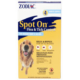 Zodiac Spot on Flea and Tick Control 2cc (Pack of 4)