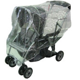 Baby Trend Sit N Stand Stroller Rain and WeatherBug Cover