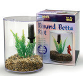 Mini Round Aquarium Betta Kit