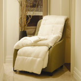 Basics Cotton Covered Silk-Filled Comforter in White