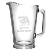 Nascar Individual 60 oz. Pitcher, Jeff Burton with personalization