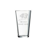 Nascar Individual 16 oz. Mixing Glass, AJ Allmendinger with personalization