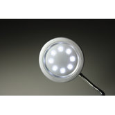 Solar Reading Lamp in Silver