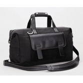 Mediterranean Santorini 20" Leather Carry-On Duffel