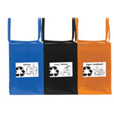Folding Recycling Tote Bag (Set of 3)
