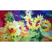 Summer Sunflower Doormat