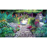 Welcome Garden Gate Doormat