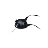 Power Dome, for Conference Tables, 4"x4"x3", Black