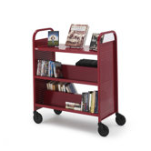 Voyager Series Book & Utility Truck with Flat Upper Shelf