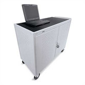 18 Laptop UL Listed Computer Cart with 5" Casters (fully assembled)