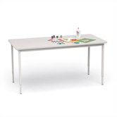 72" Wide Rectangle Quattro Work and Utility Table