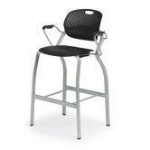 Explore Arm Stacking Chair with Casters