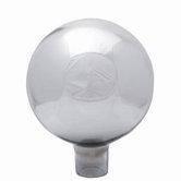 15cm Rosenkugel in Silber