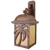 Americana Palm Tree Series 31" Wall Lantern