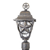 Americana Lone Star Series 19" Post Lantern