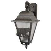 Americana Bear Series 27.5" Wall Lantern