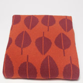 Tea Leaf Cotton Throw