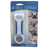 Multi Purpose Four Way Opener