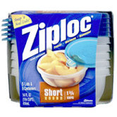 Ziploc Short Round Container (Set of 5)