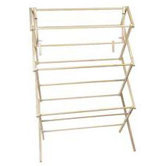 Wood Clothes Dryer Rack