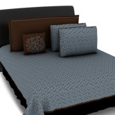 Morning Leaves 5 Piece Coverlet Set