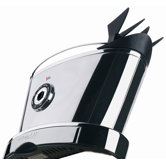 930W Toaster "Volo" in Schwarz matt / Chrom