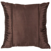 St. Lucia Pillow Pleated with Self Cord