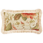 Brianza Pillow with Brush Fringe, Reversible