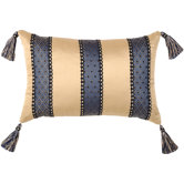 Hampton Pillow with Braid and Tassels