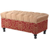 Bacara Storage Ottoman