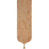 Alamosa Table Runner with Tassels, Cord and Braid