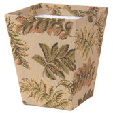 Woodland Wastepaper Basket with Vinyl Liner