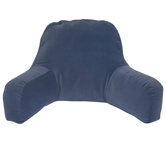 Hyatt Bed Rest Pillow in Denim