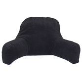 Omaha Bed Rest Pillow in Charcoal