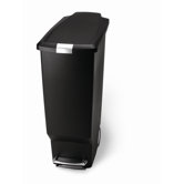 40 Litres Plastic Slim Pedal Bin
