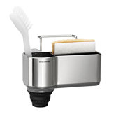 Sink Caddy in Brushed Stainless Steel