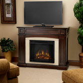 Rutherford 47" TV Stand with Electric Fireplace