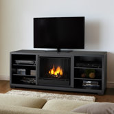 Marco 69" TV Stand with Gel Fireplace