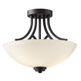 Somerset 3 Light Semi-Flush Mount
