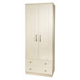 Kingston Wardrobe with 2 Drawer