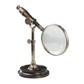 Magnifying Glass with Stand in Bronzed