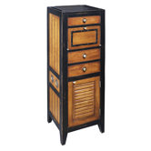 Cape Cod Locker Cabinet in Black
