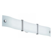 Wing 3' Vanity in Polished Brushed Nickel