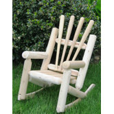Children's Base Ball Adirondack Log Chair