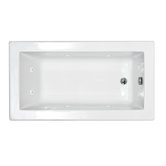 Grenada 32 x 60 x 23" Rectangular Whirlpool Jetted Bathtub