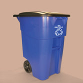 50 Gallon Brute Rollout Recycling Container