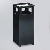 Howard Standard Black Sand Top Ash/Trash Receptacle