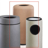 Barclay Medium Lift-Off Fiberglass Receptacle