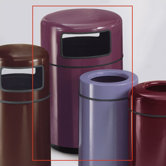 Barclay Large Round Covered Top Receptacle