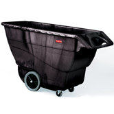 2100-lb Structural Foam Tilt Truck in Black
